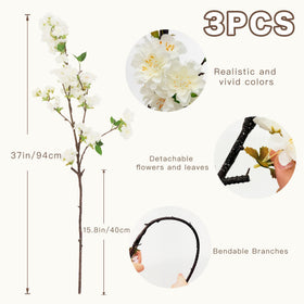 Senjie long-stem cherry blossom branch ready for creative DIY arrangements