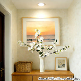 Senjie durable silk blossoms deliver long-lasting home decor appeal
