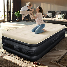 SENNOUL outdoor camping setup shows versatile use for guests and home.