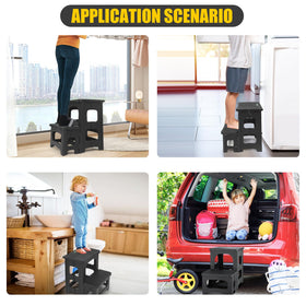 SENQI 300 lb capacity stool supports adults and kids with confidence.
