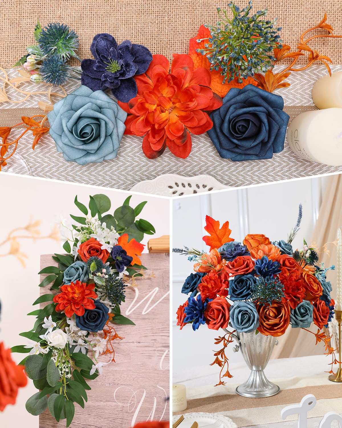 Senseya gypsophila accents add delicate texture for DIY arrangements