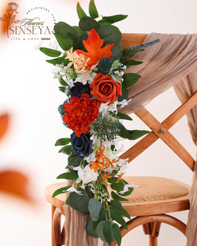 Senseya maple leaf accents to complete greenery in DIY bouquets