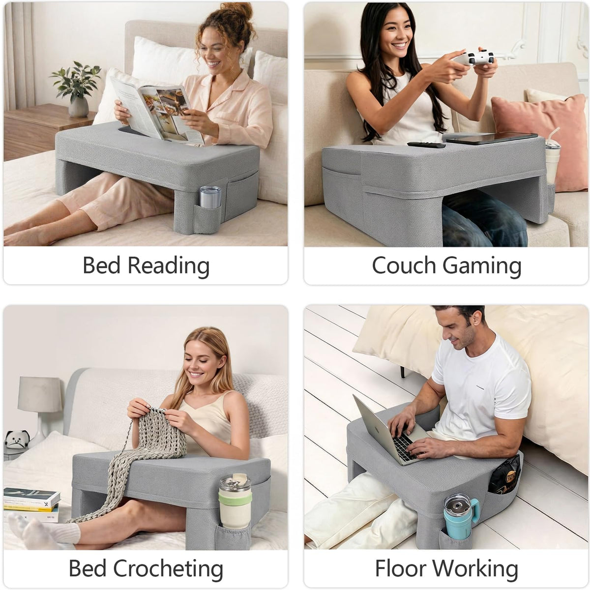 Septsun lightweight pillow weighs 2.9 lbs for easy portability.