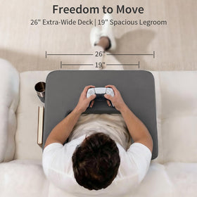 Septsun lap desk pillow illustrating multi-function usage