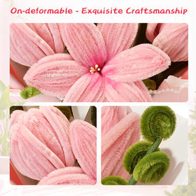 Seravelle crochet flower detail showcasing plush texture for cozy displays.