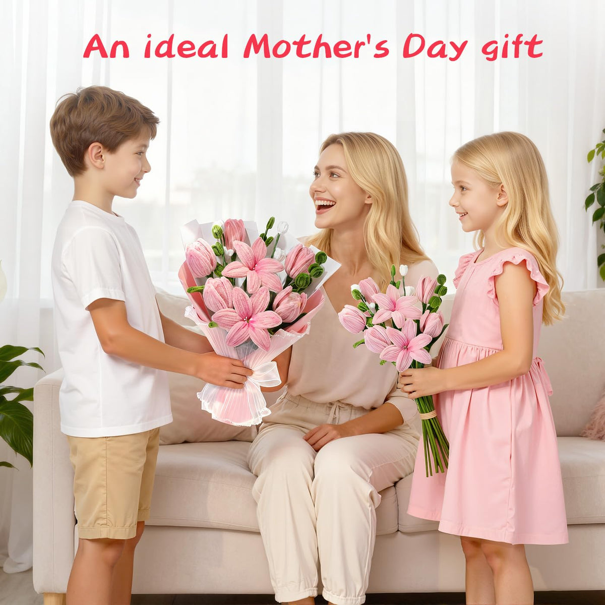 Seravelle transparent gift bag delivers premium, ready-to-gift presentation.