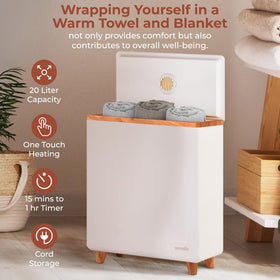SereneLife compact portable design easy to move around the home