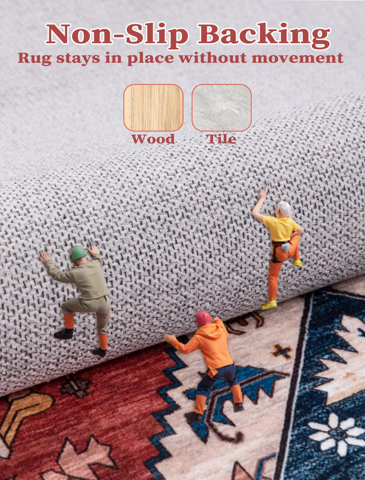 SERISSA Runner Rug in entryway setup for easy transition from outdoors