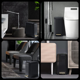 Seroelda compact bin ideal for corners, bedrooms, and offices.