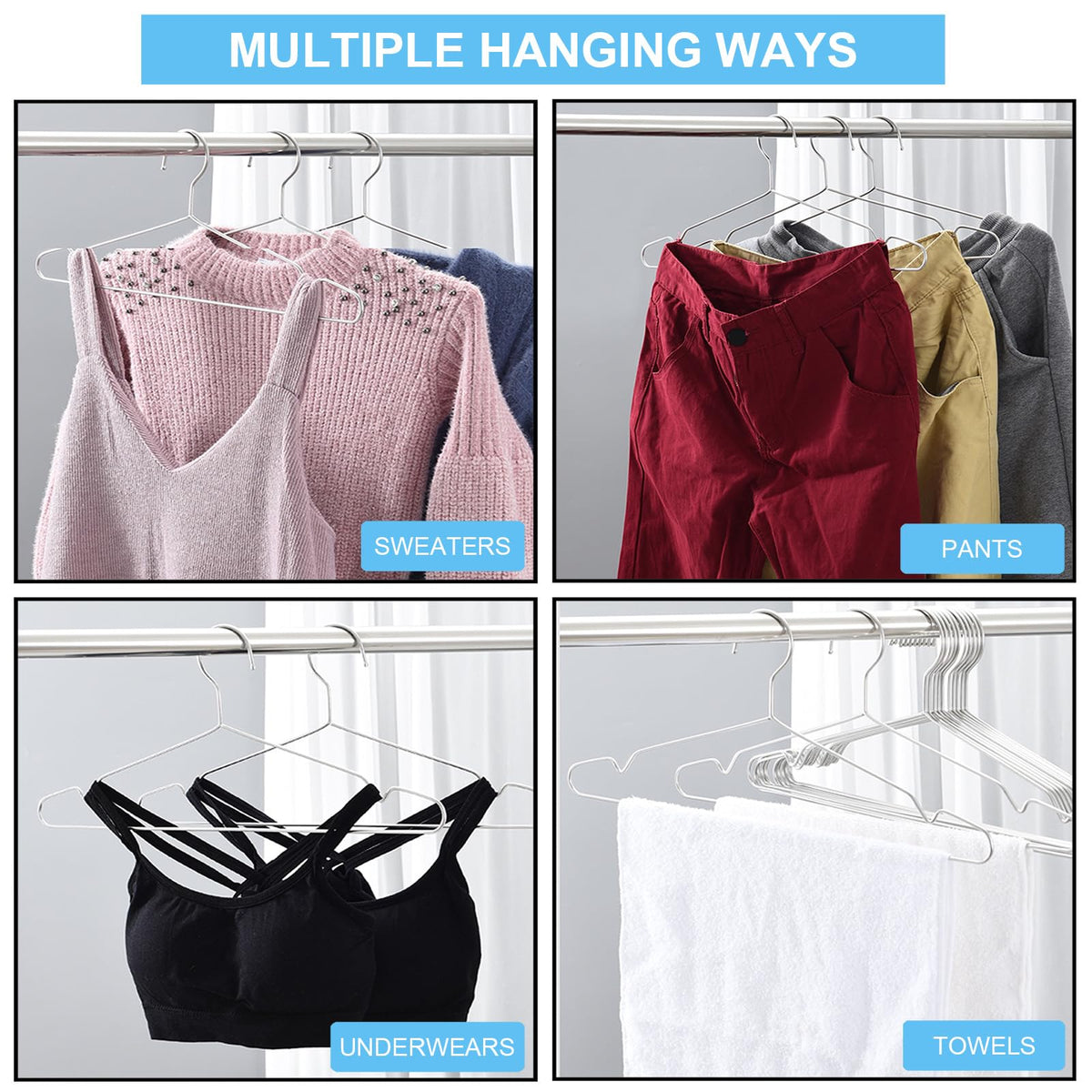 Seropy ultra-thin profile frees closet space efficiently