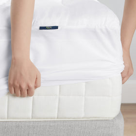 Softness highlight of Serta ComfortSure providing plush feel under sheets