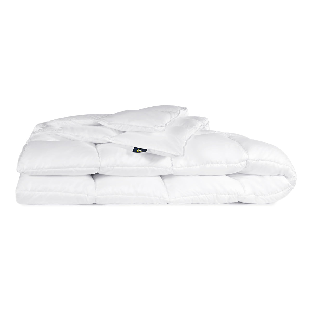 Serta Down Illusion with hypoallergenic treatment helps keep bedding fresher.