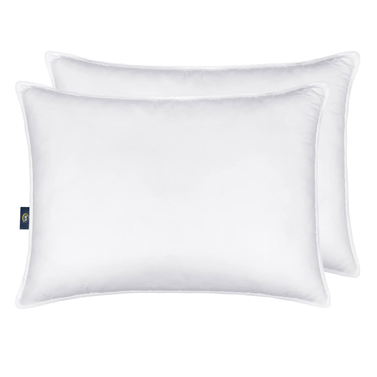 Serta Down Illusion Soft pillows in king-size 2-pack for shared beds.