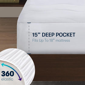 Serta king-size mattress pad control panel with 10 heat settings