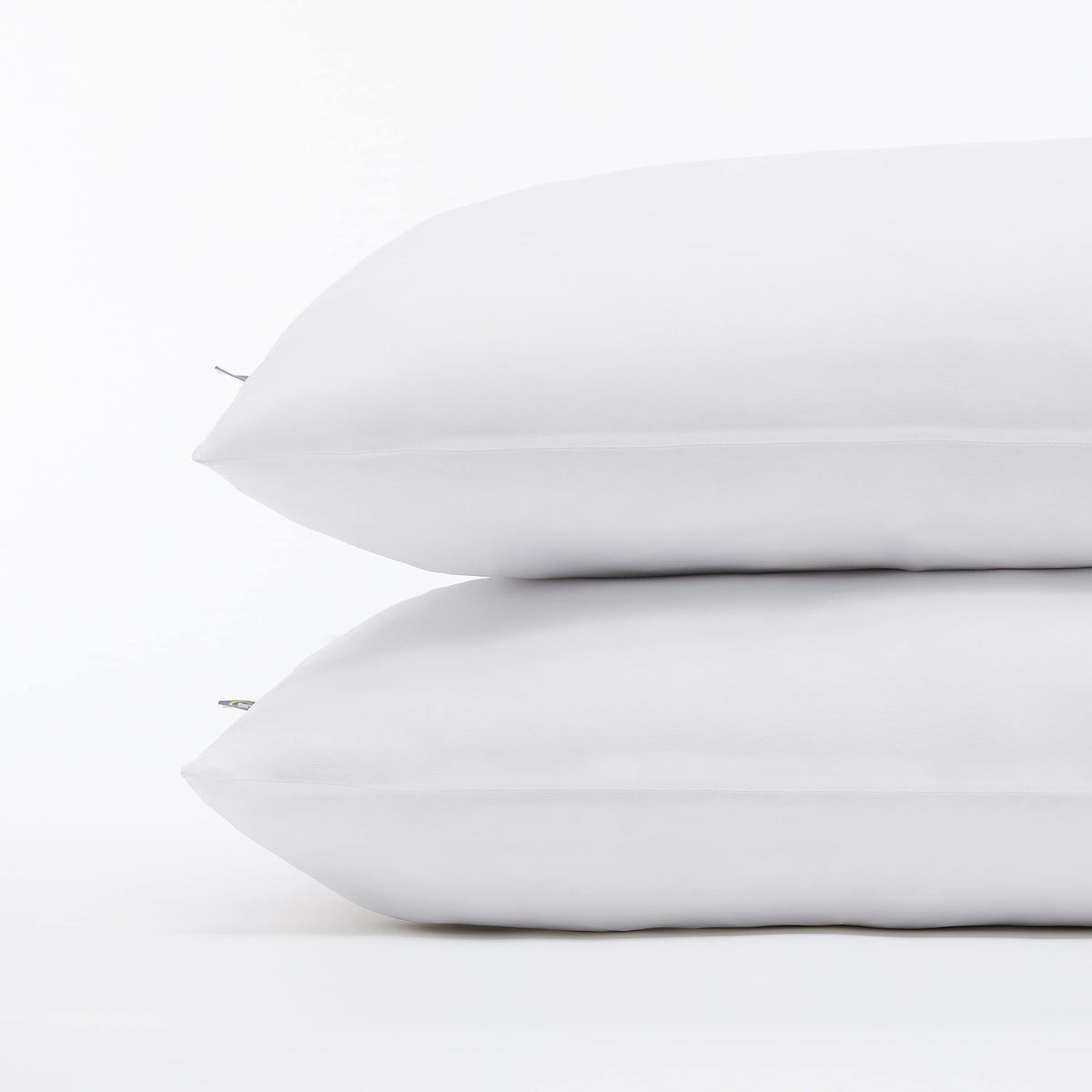 King-size 20x36 pillow protectors by Serta provide roomy, breathable coverage.