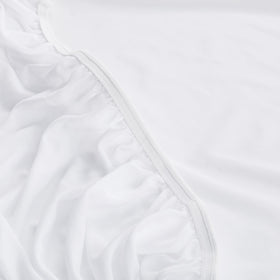 Waterproof backing protects the mattress from spills on Serta Power Chill queen