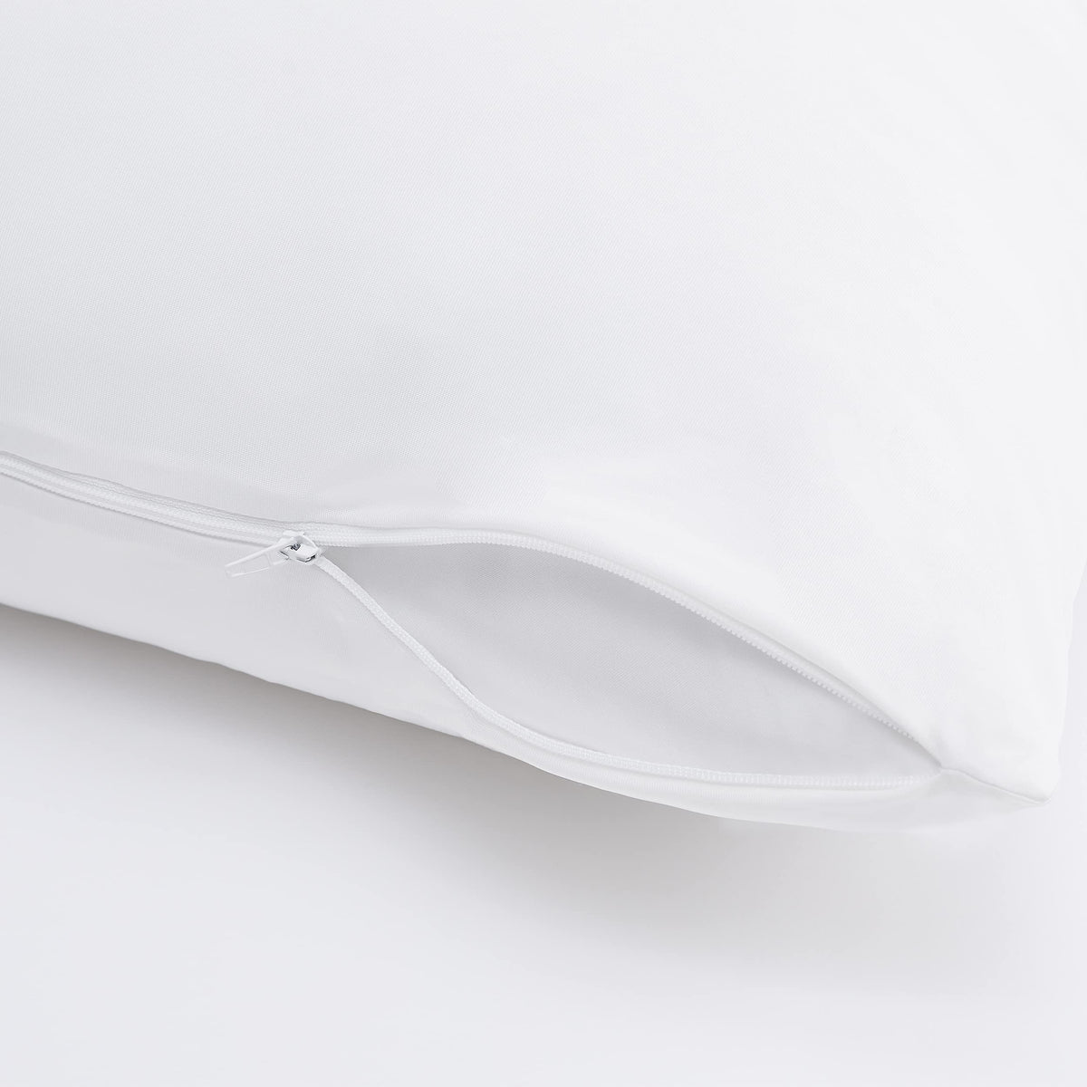 Cooling nylon knit fabric (90%) with spandex (10%) offers a cool-to-touch feel.