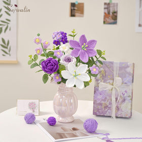 Serwalin bouquet width 11.7 inches for balanced arrangement