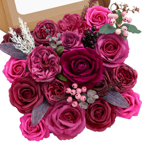 Serwalin dark magenta hot pink rose for elegant wedding bouquets and centerpieces