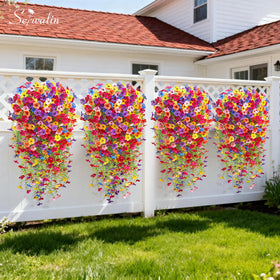 Serwalin multicolor set enhances curb appeal on patios.