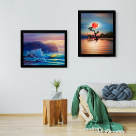 SESEAT 18x24 frame with protective film removed for clarity