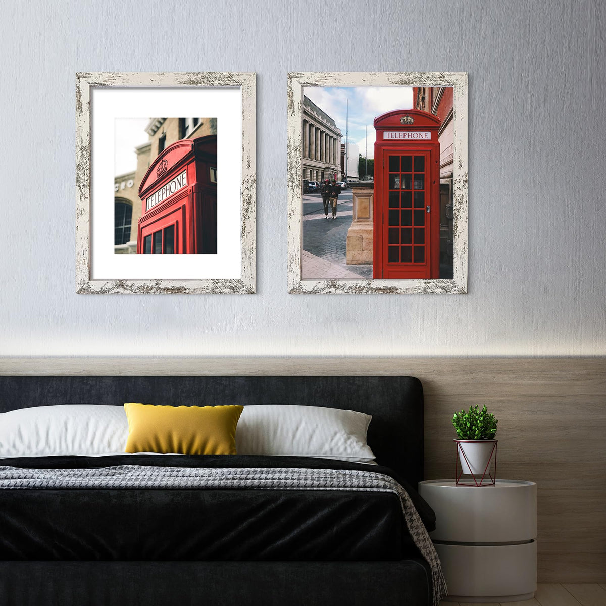 SESEAT distressed white finish detail adds timeless charm to photos.