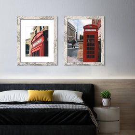 SESEAT distressed white finish detail adds timeless charm to photos.