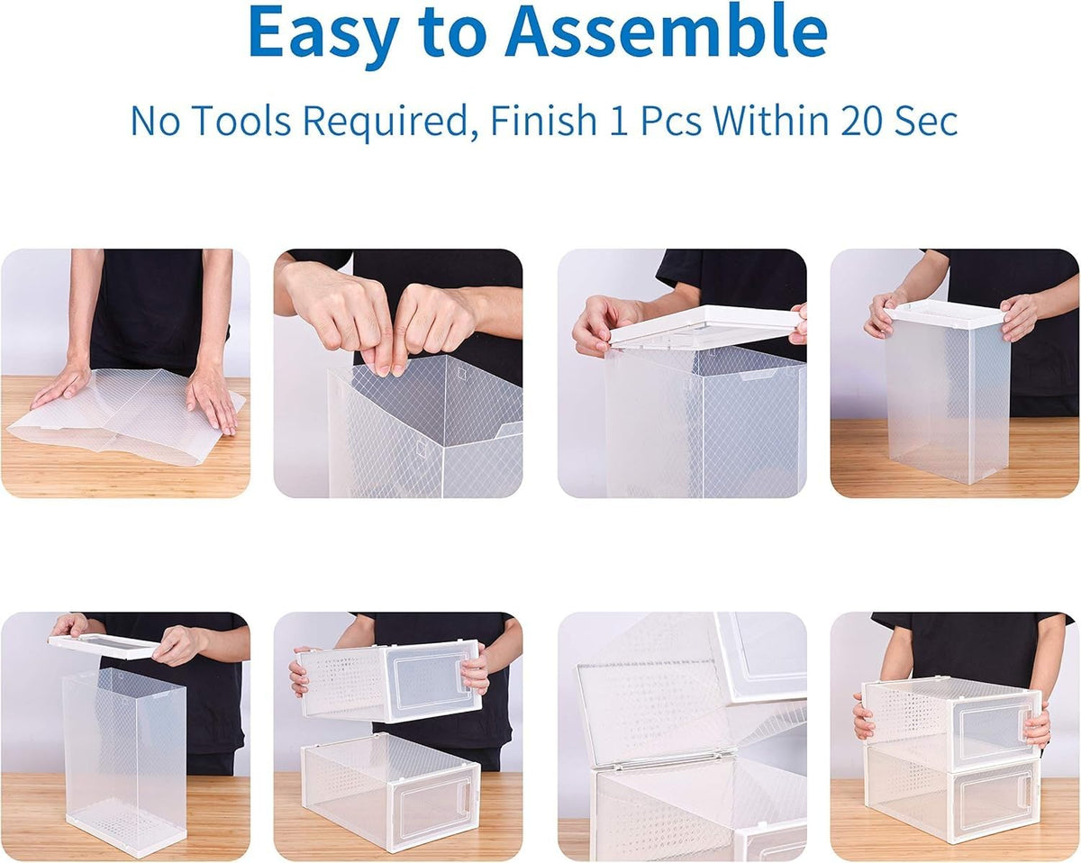 Seseno stack and store setup fits various rooms.