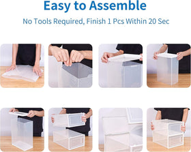 Seseno stack and store setup fits various rooms.