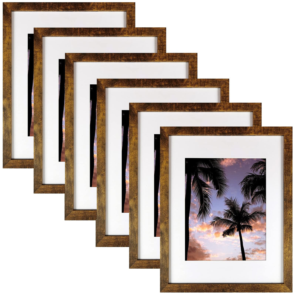 SESEAT 11x14 frame with mat displays 8x10 photo for stylish wall display