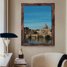 SESEAT 16x24 brown frame display ideas for gallery walls