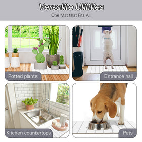 Setguopal compact two-mat set perfect for bath and entryways