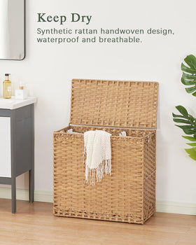 SETVSON sturdy steel frame provides stable support for heavy laundry loads.
