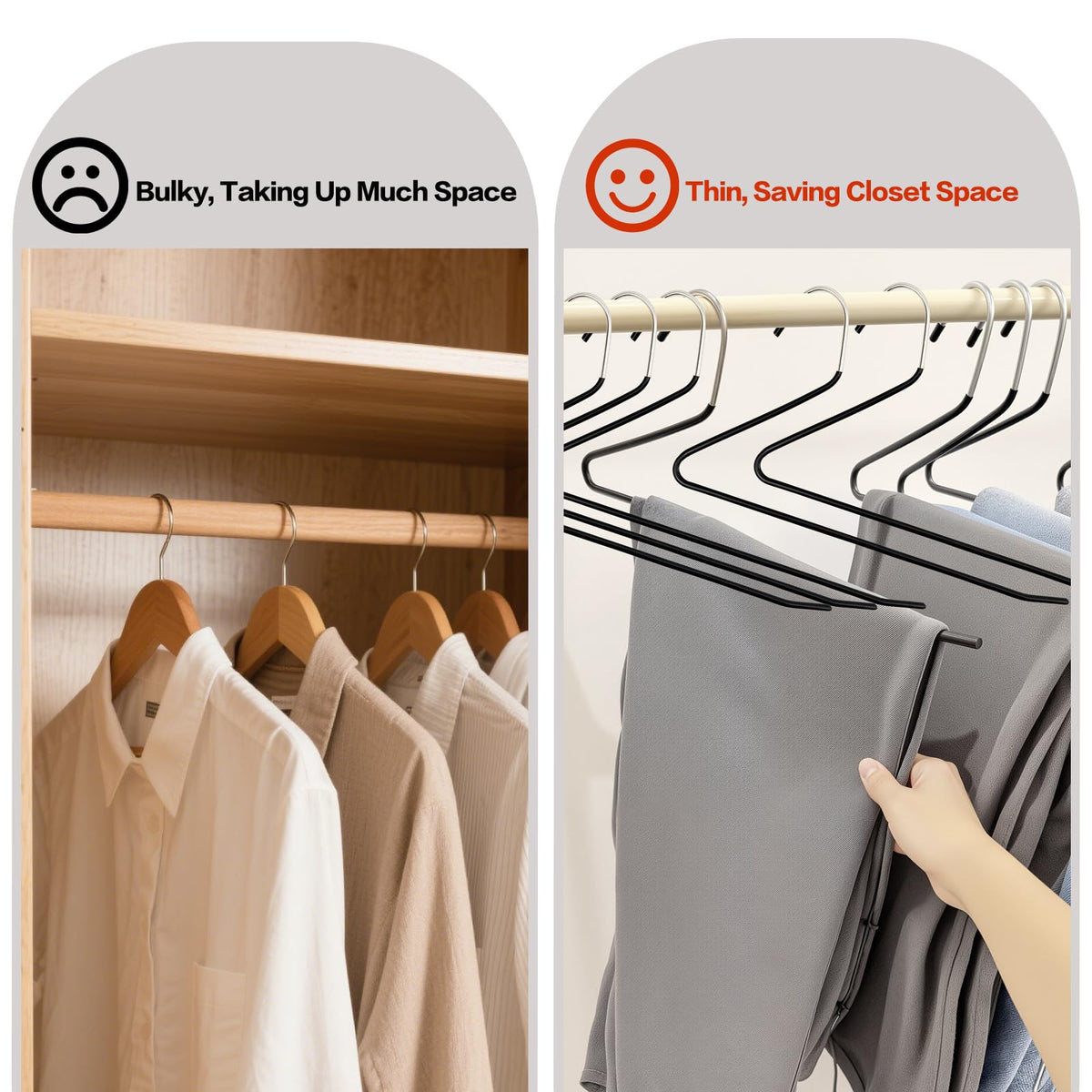 Seuqhck protective rubber tips prevent snags and fabric wear