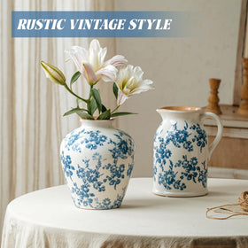 SEUYUCL vase displayed with dried arrangements for versatile decor.
