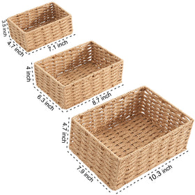 SEVDIZON living room decor basket adds subtle organization.