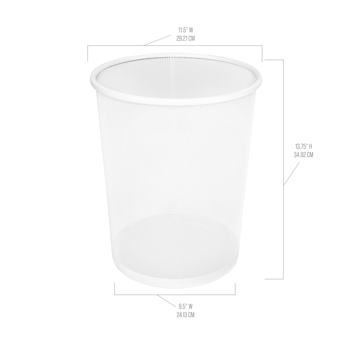 Ventilated mesh design keeps contents visible and moisture at bay.