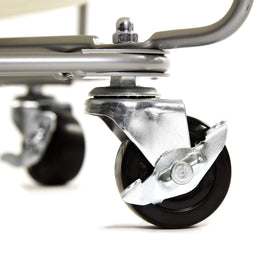 Seville Classics assembly-included tools simplify setup of the rolling hamper.