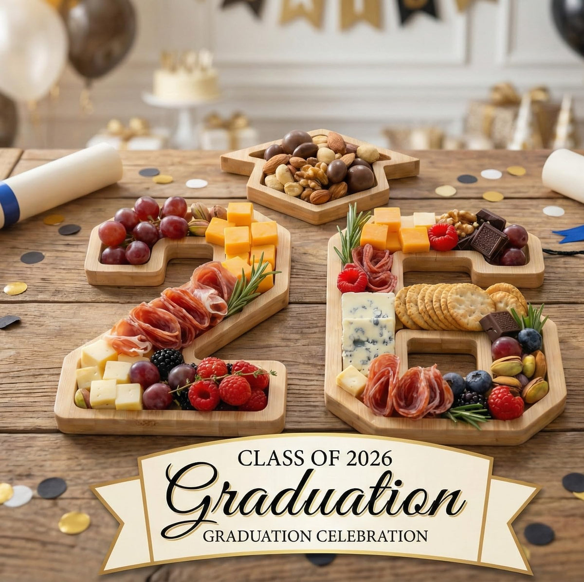 sewrung 2026 graduation centerpiece table setup ideal for classrooms and parties