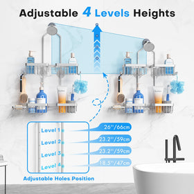 Sewulidon rustproof aluminum rack resists corrosion for long-lasting use.