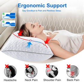 Seyfote adjustable firmness concept, add or remove fill for customized feel.