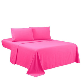 Sfoothome full sheets set in hotel-luxury style enhances bedroom ambiance.