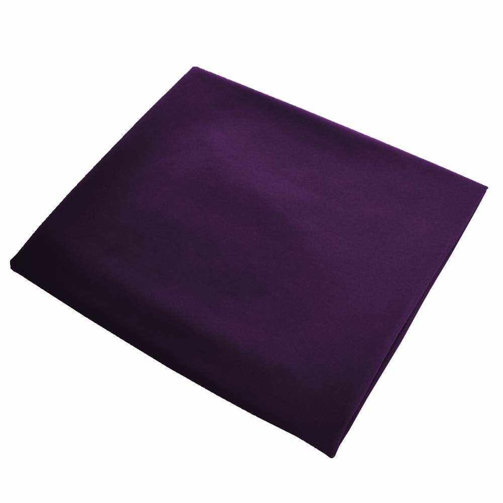 Sfoothome Purple Queen bedding on bed showcasing rich color and luxe look