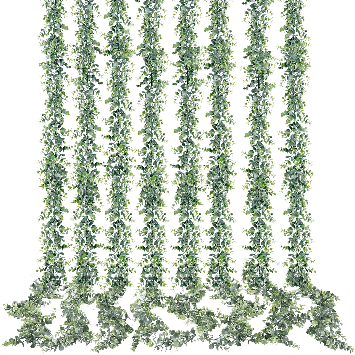 Sggvecsy artificial eucalyptus garland arch backdrop for elegant weddings