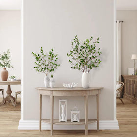 Sggvecsy artificial ficus leaves, versatile greenery spray for weddings and seasonal decorating.