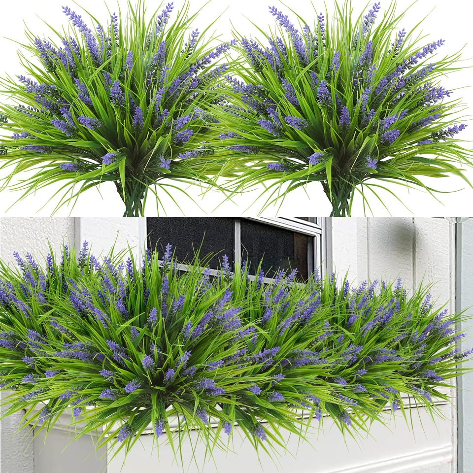 Sggvecsy lavender flowers 24-bundle outdoor decor for vibrant, low-maintenance displays.