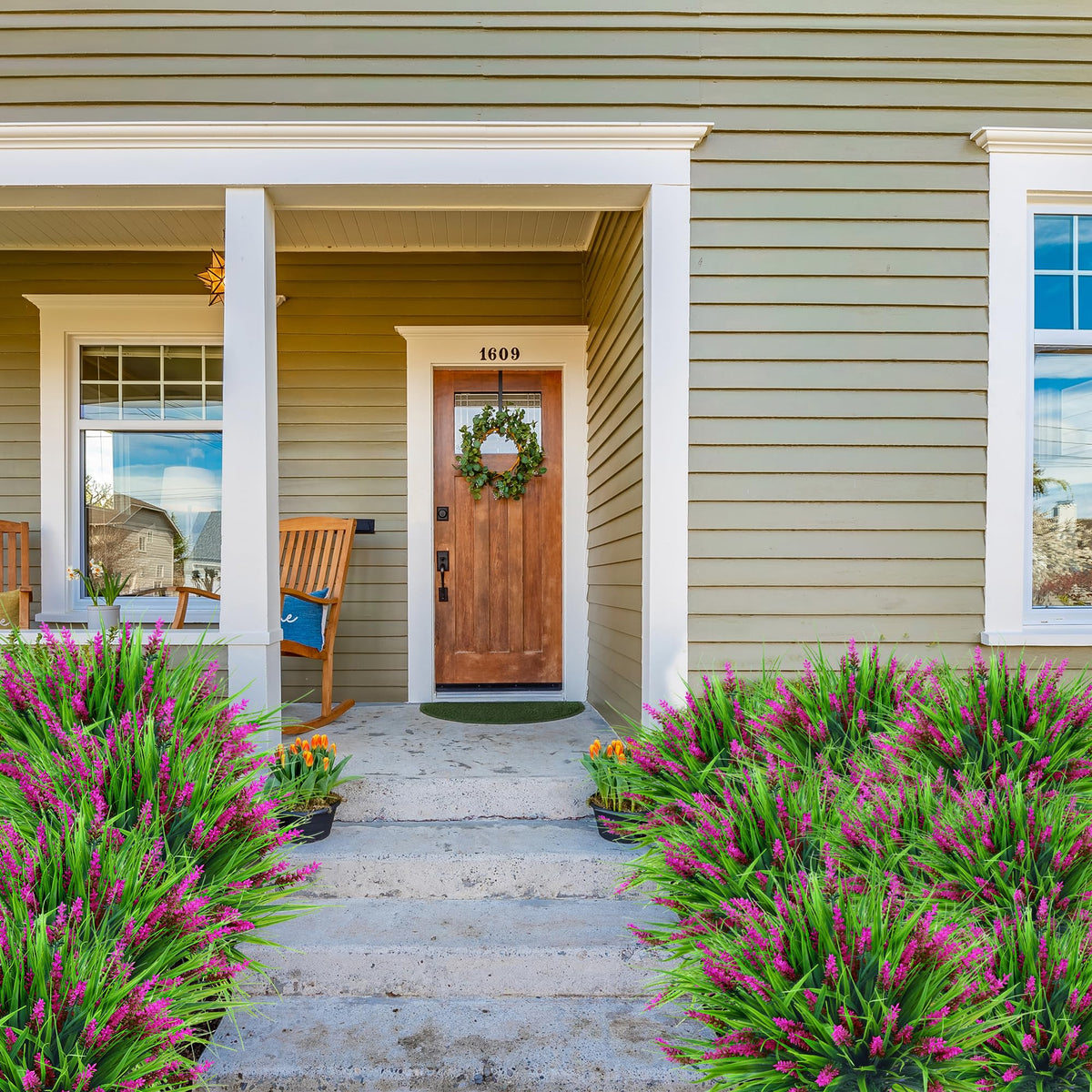 Sggvecsy outdoor greenery supports easy care and year-round beauty.