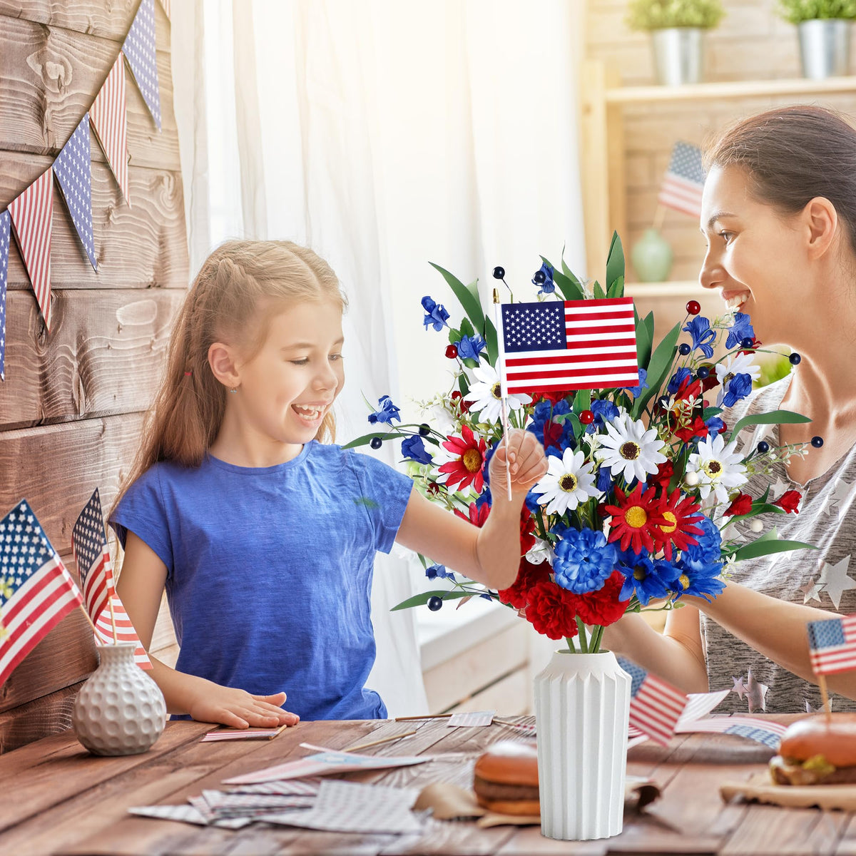 Sggvecsy silk and foam memorial flowers require no watering, easy year-round display.