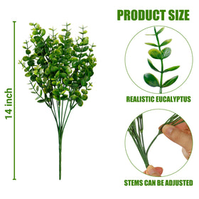 Sggvecsy wedding decor artificial greenery creates natural-looking bouquets and accents.