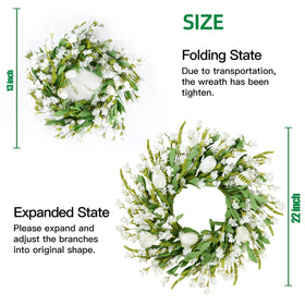 Sggvecsy wreath cleaning quick wipe maintenance